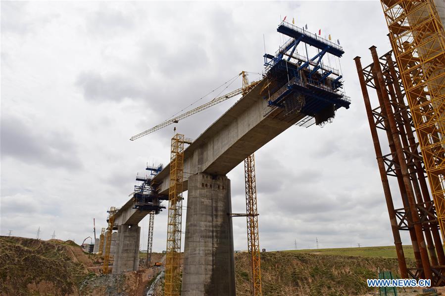 CHINA-NINGXIA-RAILWAY-UNDER CONSTRUCTION (CN)