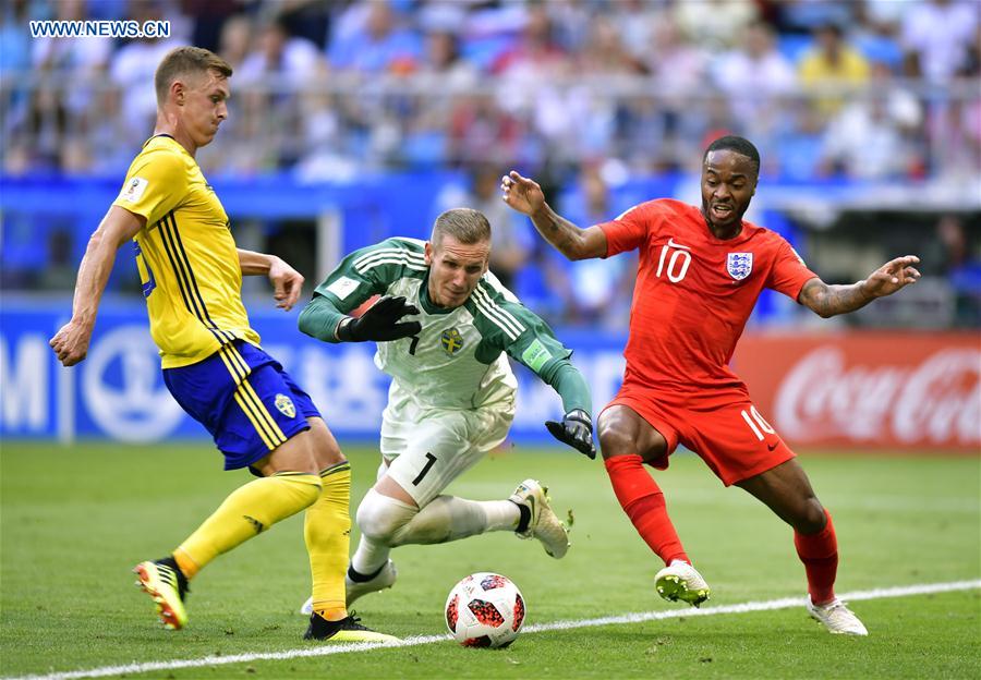 (SP)RUSSIA-SAMARA-2018 WORLD CUP-QUARTERFINAL-SWEDEN VS ENGLAND