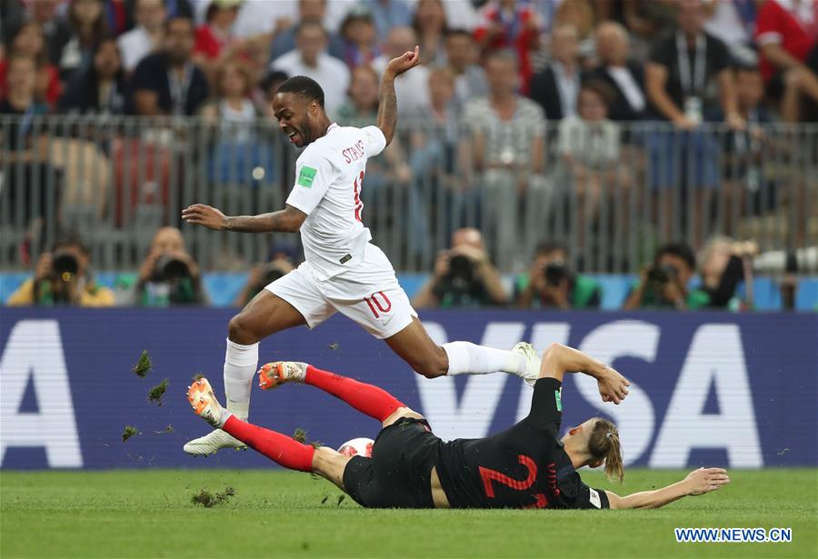 (SP)RUSSIA-MOSCOW-2018 WORLD CUP-SEMIFINAL-ENGLAND VS CROATIA