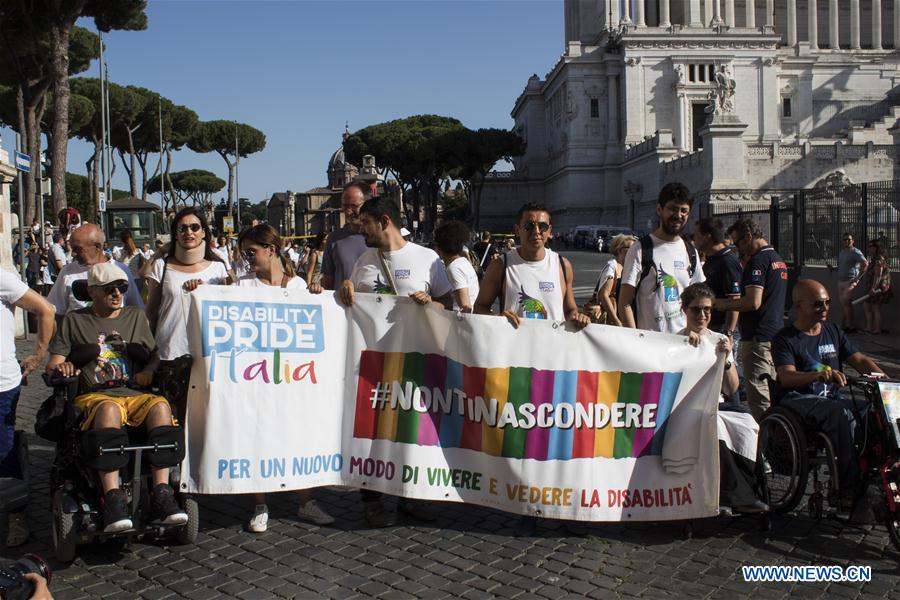 ITALY-ROME-DISABILITY PRIDE PARADE