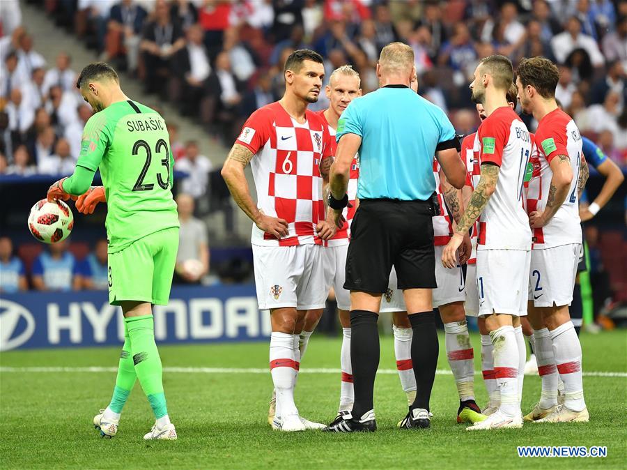 (SP)RUSSIA-MOSCOW-2018 WORLD CUP-FINAL-FRANCE VS CROATIA