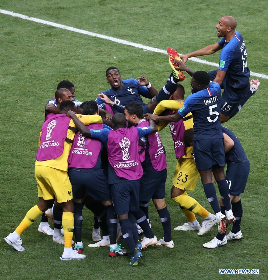 (SP)RUSSIA-MOSCOW-2018 WORLD CUP-FINAL-FRANCE VS CROATIA