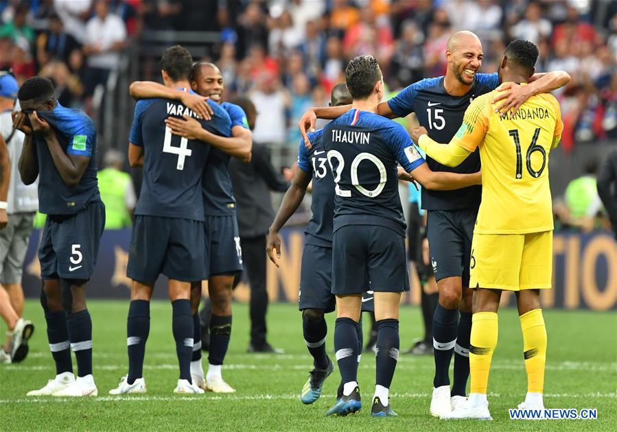 (SP)RUSSIA-MOSCOW-2018 WORLD CUP-FINAL-FRANCE VS CROATIA