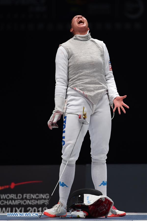 (SP)CHINA-JIANGSU-WUXI-FENCING-WORLD CHAMPIONSHIPS (CN)