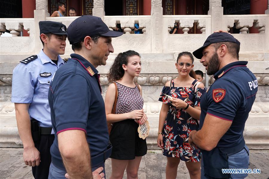 CHINA-ITALY-POLICE-JOINT PATROL (CN)