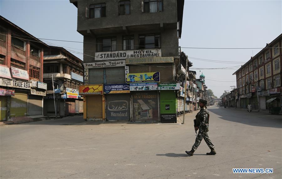 INDIA-KASHMIR-SRINAGAR-PROTEST-STRIKE