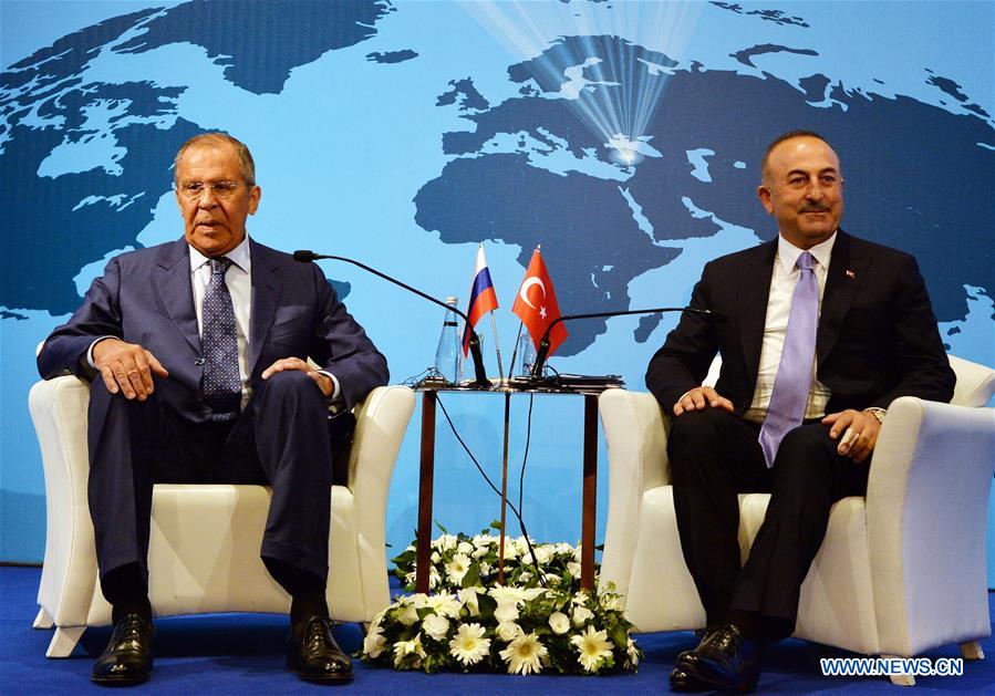 TURKEY-ANKARA-RUSSIA-FM-PRESS CONFERENCE