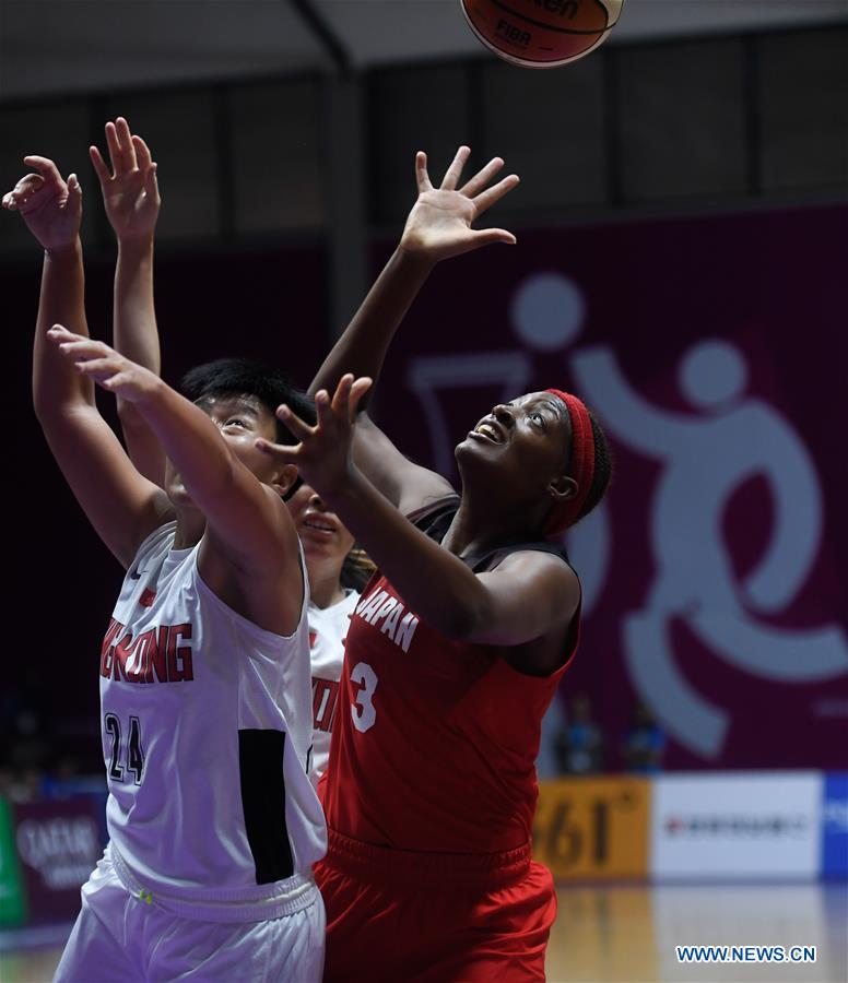 (SP)INDONESIA-JAKARTA-ASIAN GAMES-BASKETBALL-HONG KONG VS JAPAN