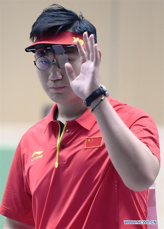 (SP)INDONESIA-PALEMBANG-ASIAN GAMES-SHOOTING-MEN'S 10M AIR PISTOL