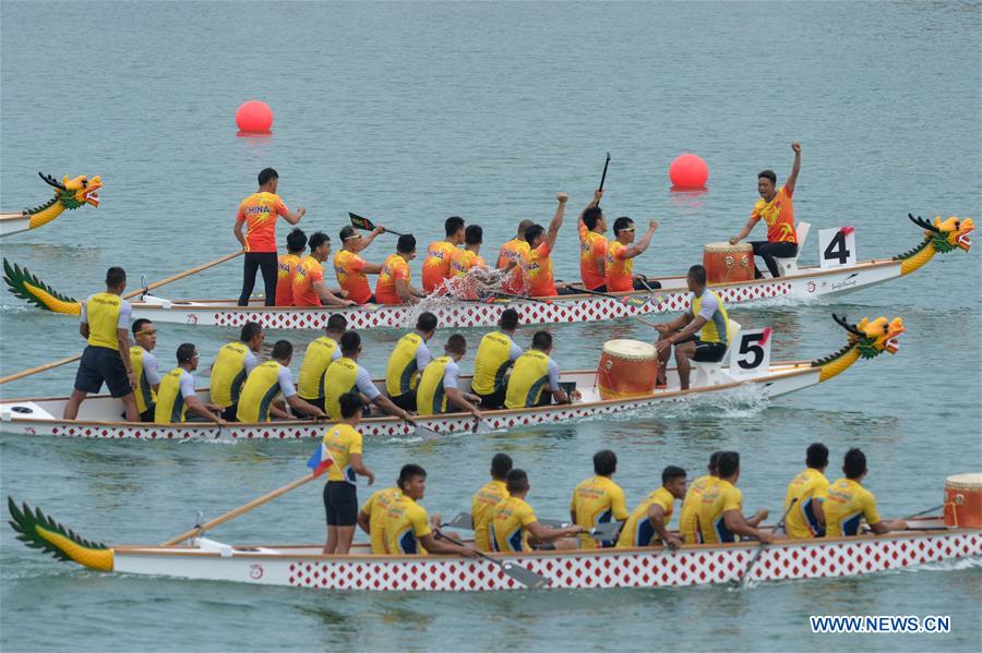 (SP)INDONESIA-PALEMBANG-ASIAN GAMES-MEN'S CANOE TBR 200M-FINAL