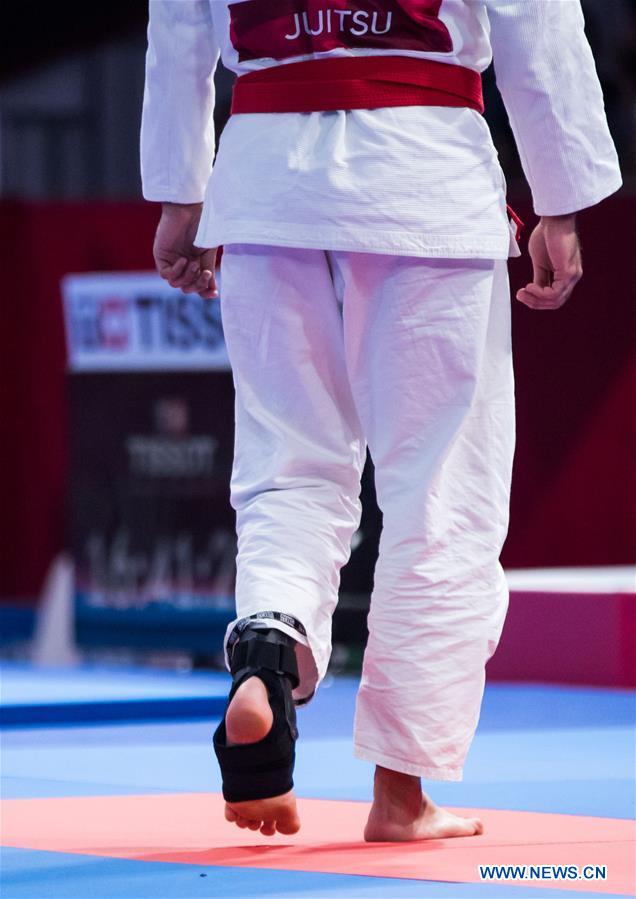 (SP)INDONESIA-JAKARTA-ASIAN GAMES-JU-JITSU-MEN'S 85KG