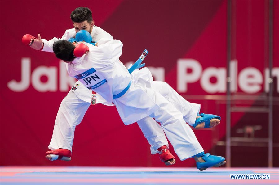 (SP)INDONESIA-JAKARTA-ASIAN GAMES-KARATE-MEN'S -84KG