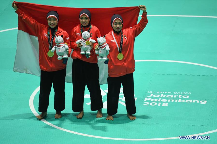 (SP)INDONESIA-JAKARTA-ASIAN GAMES-PENCAK SILAT