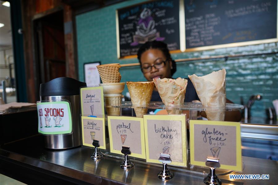 U.S.-NEW YORK-ICE CREAM FACTORY