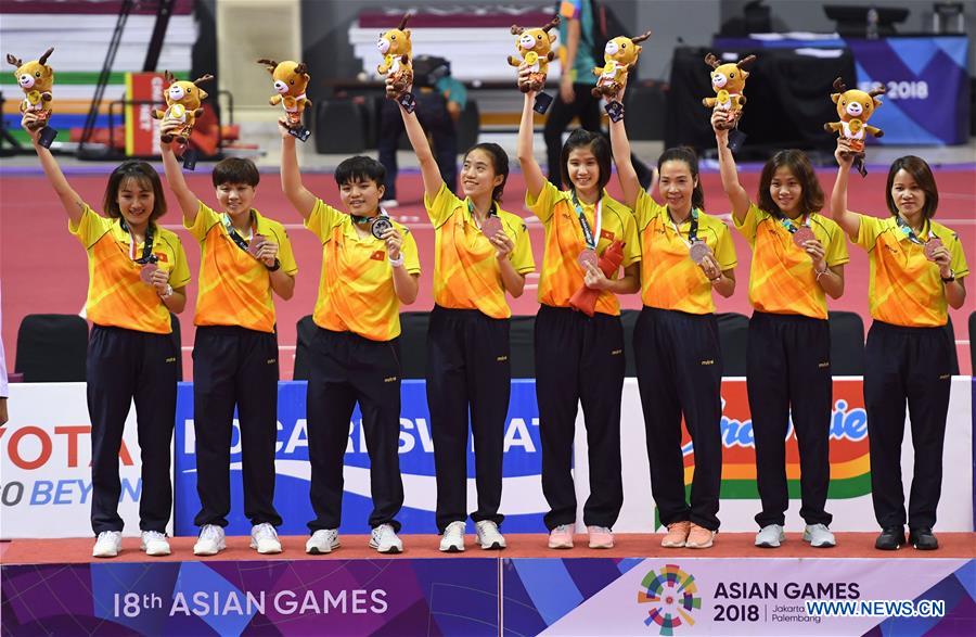 (SP)INDONESIA-PALEMBANG-ASIAN GAMES-SEPAKTAKRAW