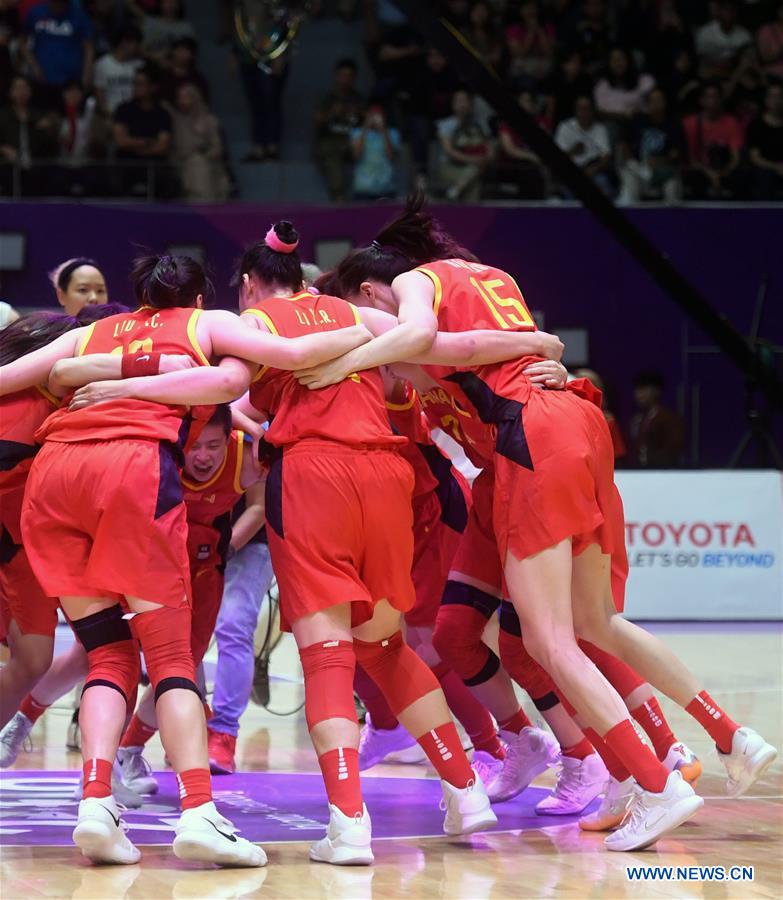 (SP)INDONESIA-JAKARTA-ASIAN GAMES-WOMEN'S BASKETBALL FINAL-CHINA VS COR