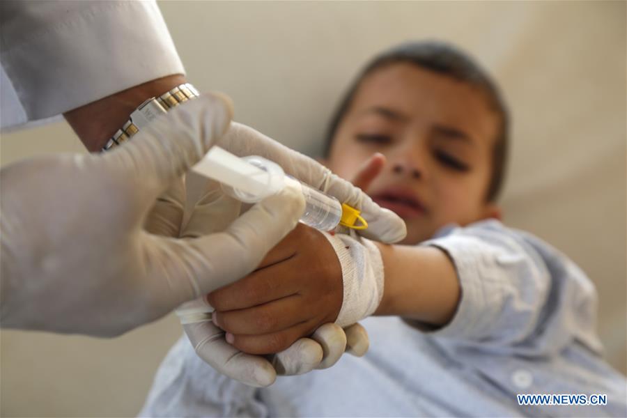 YEMEN-SANAA-CHOLERA