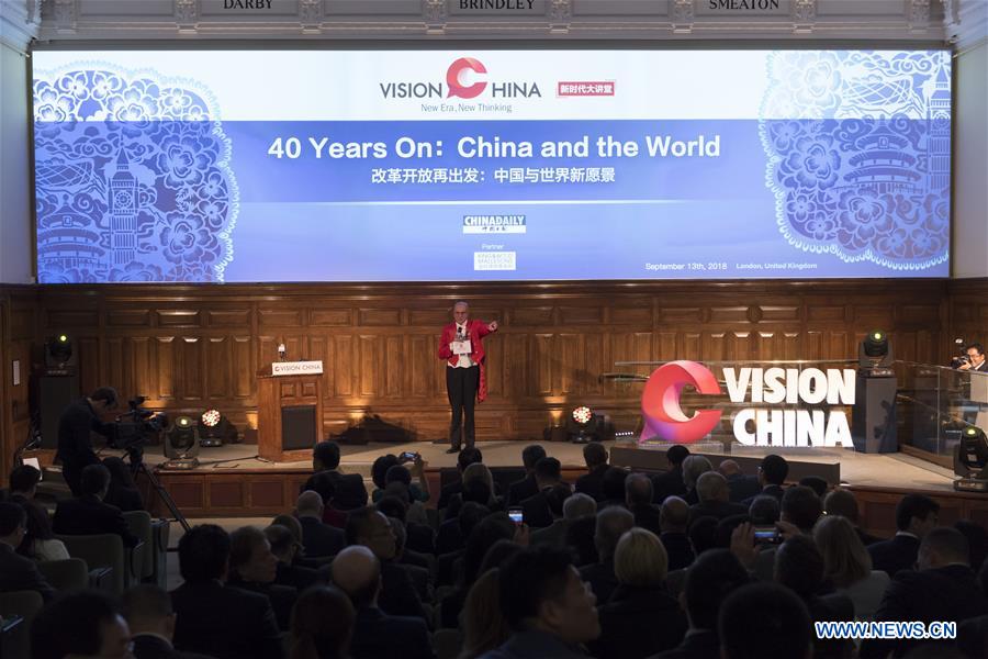 BRITAIN-LONDON-FORUM-CHINA'S REFORM AND OPENING UP