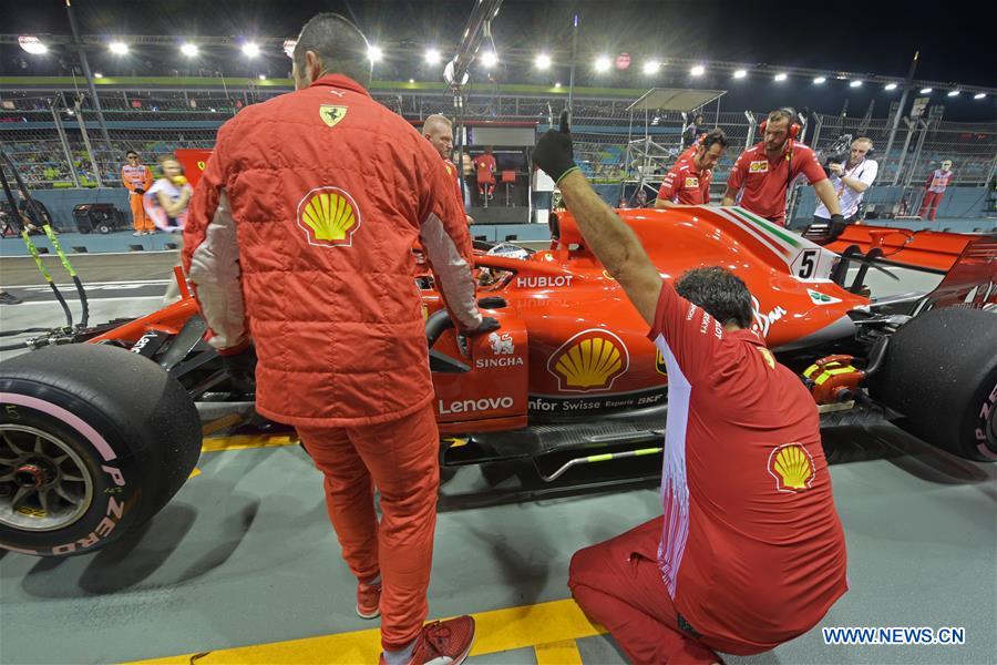 (SP)SINGAPORE-F1 GRAND PRIX NIGHT RACE-PRACTISE