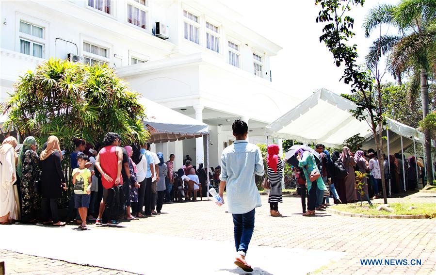 SRI LANKA-COLOMBO-MALDIVES-PRESIDENTIAL ELECTION-VOTE