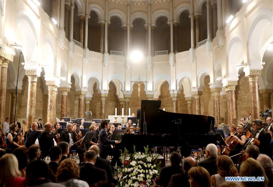 LEBANON-BEIRUT-CHINESE PIANIST-NATIONAL DAY CONCERT