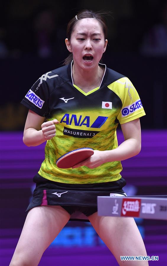 (SP)CHINA-CHENGDU-TABLE TENNIS-ITTF WOMEN'S WORLD CUP-QUARTERFINALS (CN)