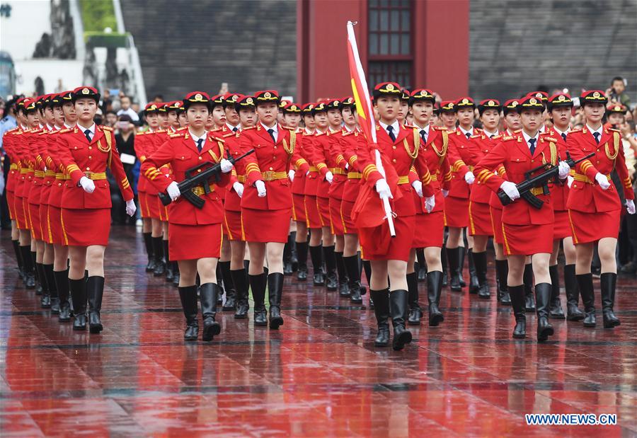 CHINA-NATIONAL DAY-FLAG-RAISING CEREMONY (CN)