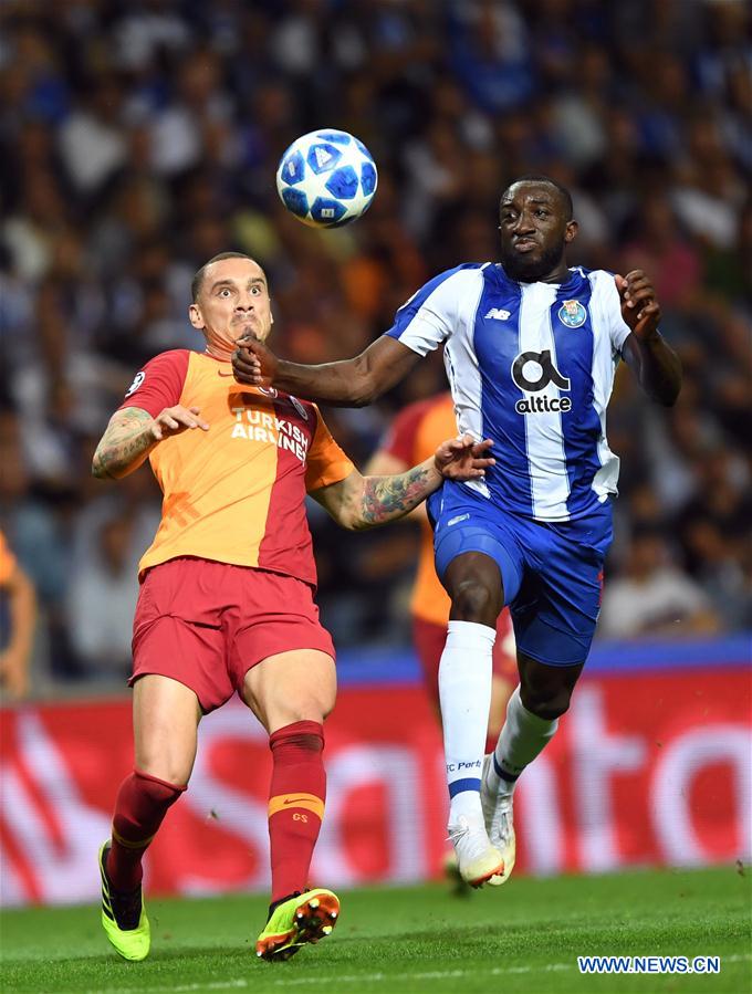 (SP)PORTUGAL-PORTO-FOOTBALL-UEFA CHAMPIONS LEAGUE-PORTO VS GALATASARAY