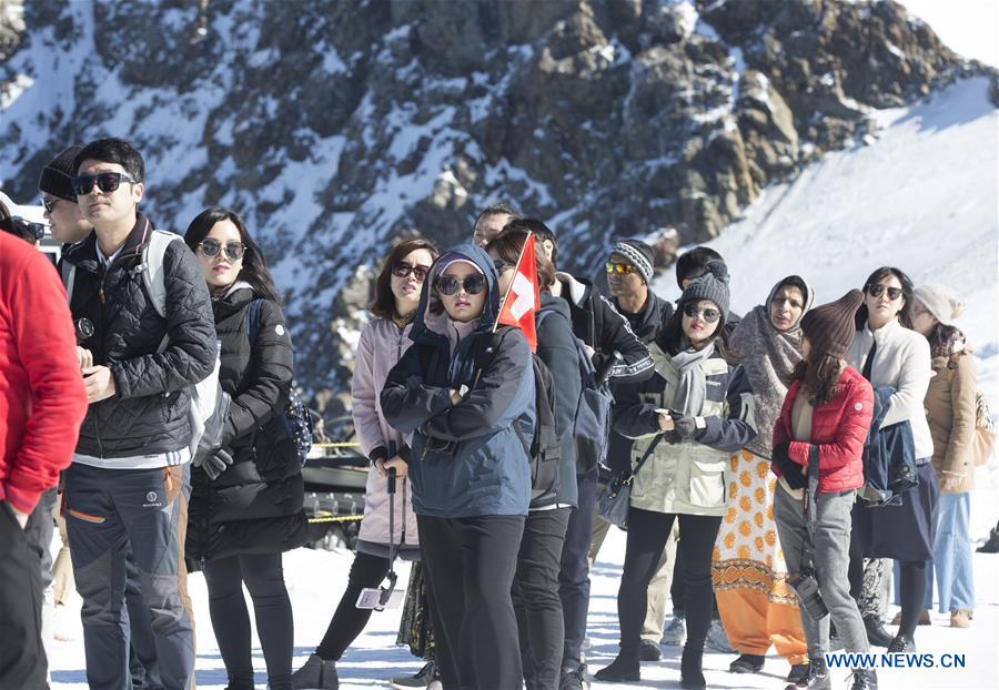 SWITZERLAND-JUNGFRAU REGION-CHINA-TOURISTS