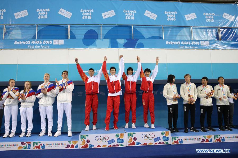 (SP)ARGENTINA-BUENOS AIRES-SUMMER YOUTH OLYMPIC GAMES-SWIMMING