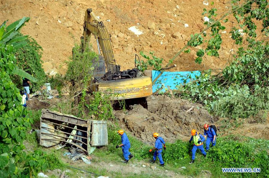 MALAYSIA-PENANG-LANDSLIDE