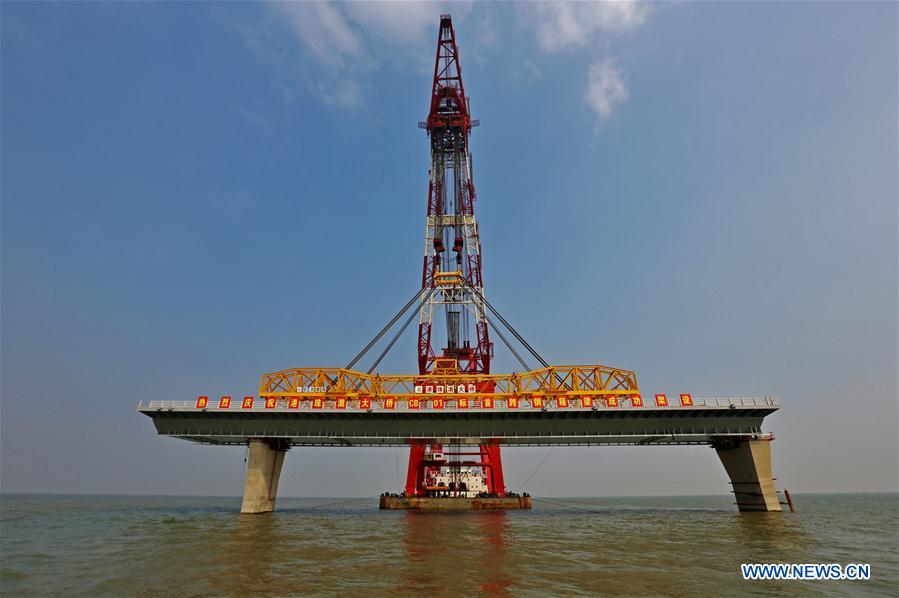 CHINA-HONG KONG-ZHUHAI-MACAO BRIDGE-CONSTRUCTION (CN)