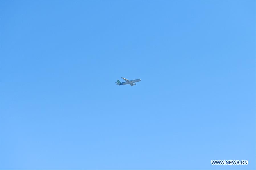 CHINA-JIANGXI-C919 PLANES-TEST (CN)