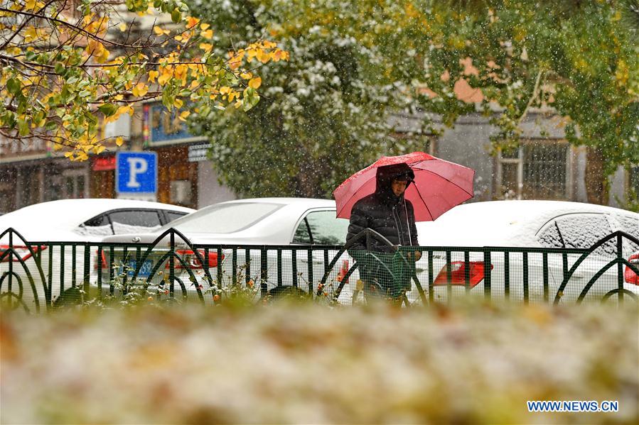 CHINA-JILIN-WEATHER-SNOWFALL (CN)