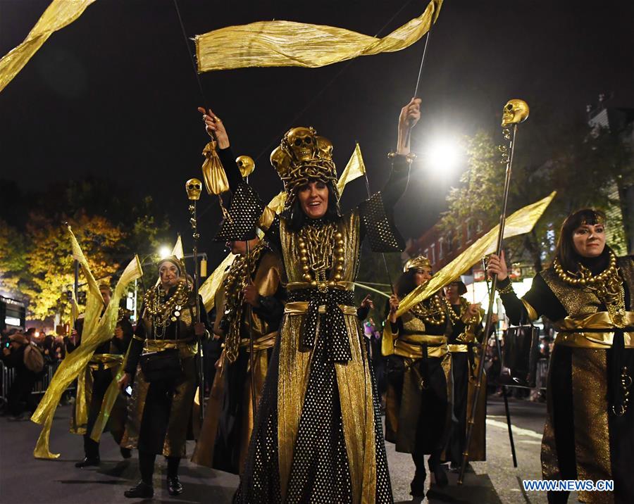 U.S.-NEW YORK-HALLOWEEN PARADE