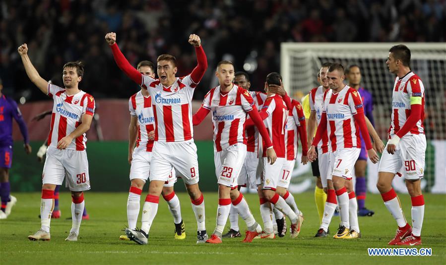 (SP)SERBIA-BELGRADE-FOOTBALL-UEFA-CRVENA ZVEZDA VS LIVERPOOL