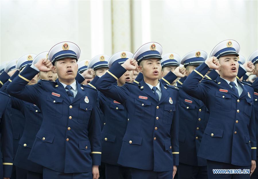 CHINA-BEIJING-NATIONAL FIRE AND RESCUE TEAM (CN)