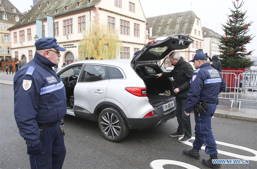 FRANCE-STRASBOURG-SHOOTING-SECURITY