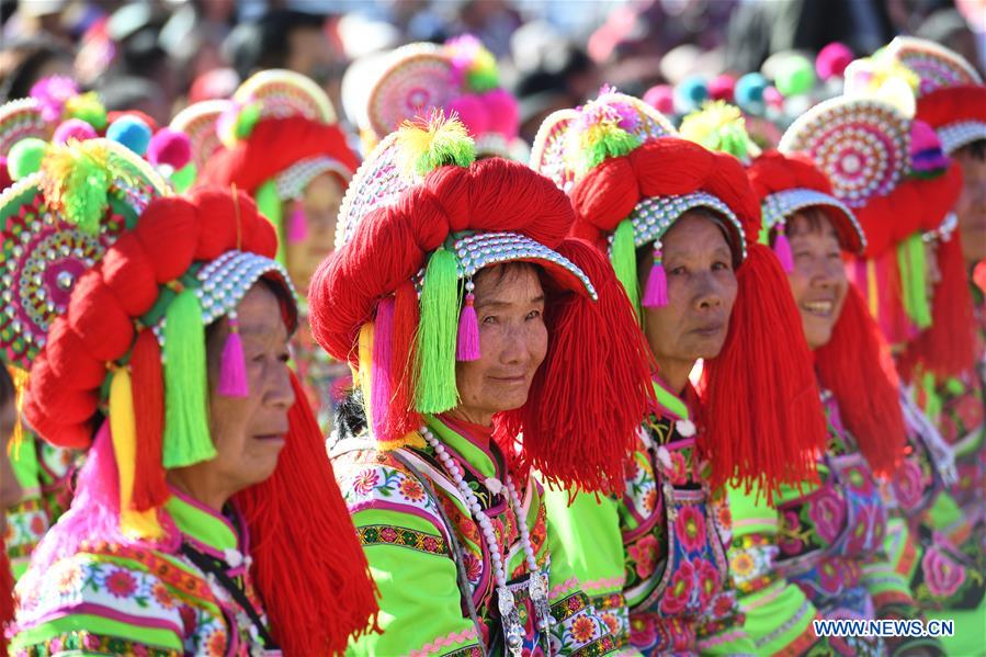 CHINA-YUNNAN-YI ETHNIC GROUP-NEW YEAR (CN)