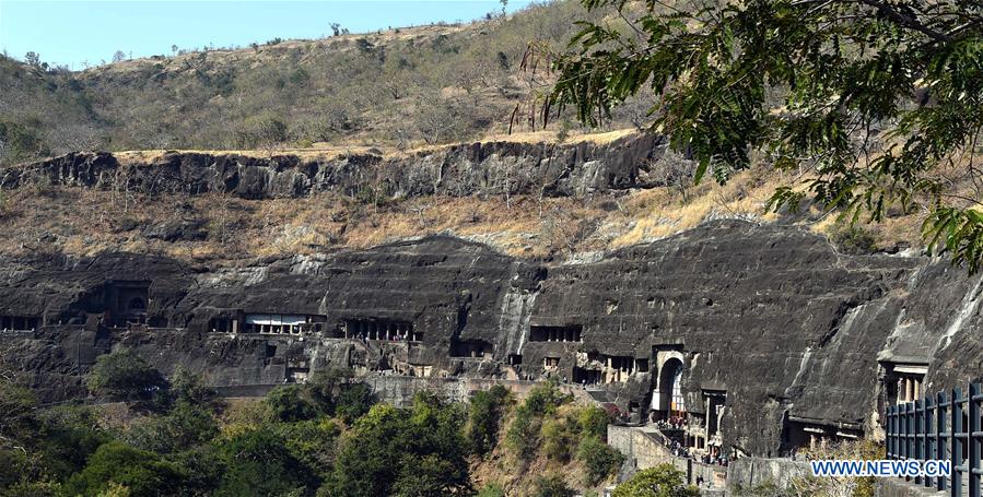 INDIA-AURANGABAD-AJANTA CAVES