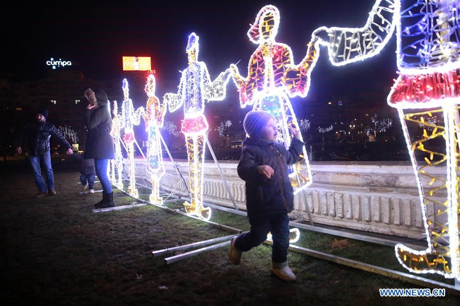 ROMANIA-BUCHAREST-WINTER CELEBRATIONS