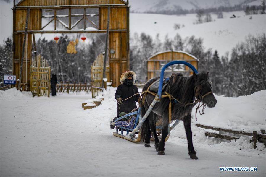 CHINA-XINJIANG-KANAS-ICE AND SNOW FESTIVAL (CN)