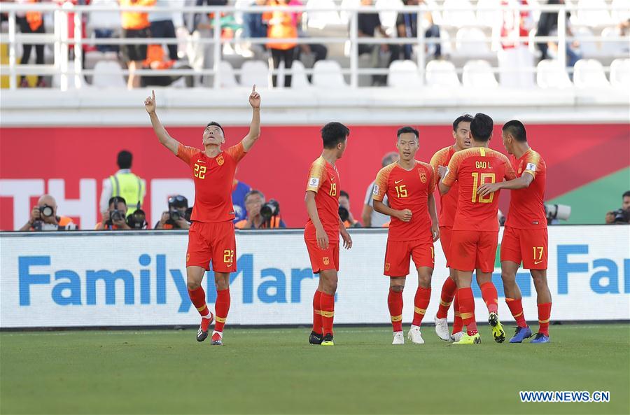 (SP)UAE-AL AIN-SOCCER-ASIAN CUP-CHINA VS KYRGYZ REPUBLIC