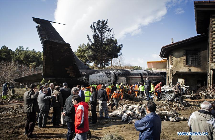 IRAN-KARAJ-PLANE CRASH