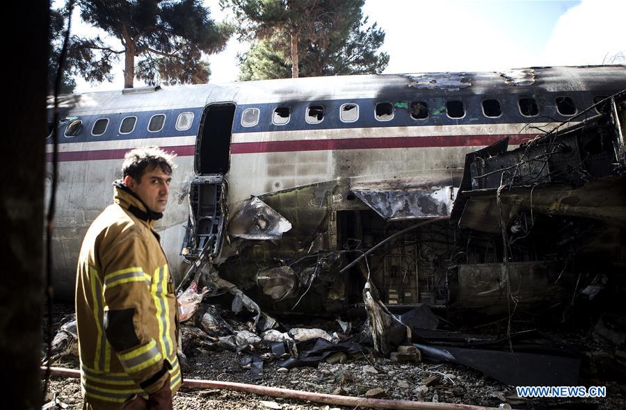 IRAN-KARAJ-PLANE CRASH