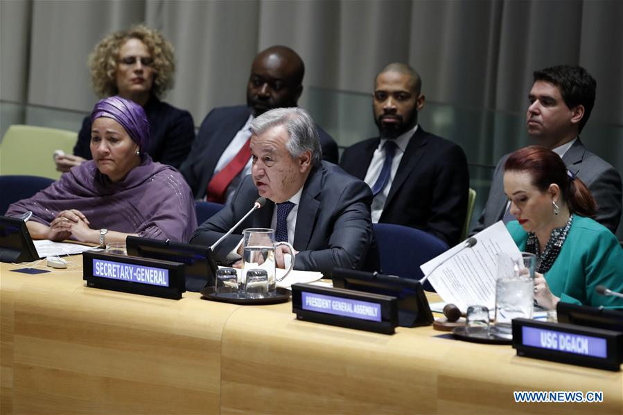 UN-SECRETARY-GENERAL-ANTONIO GUTERRES-2019 PRIORITIES