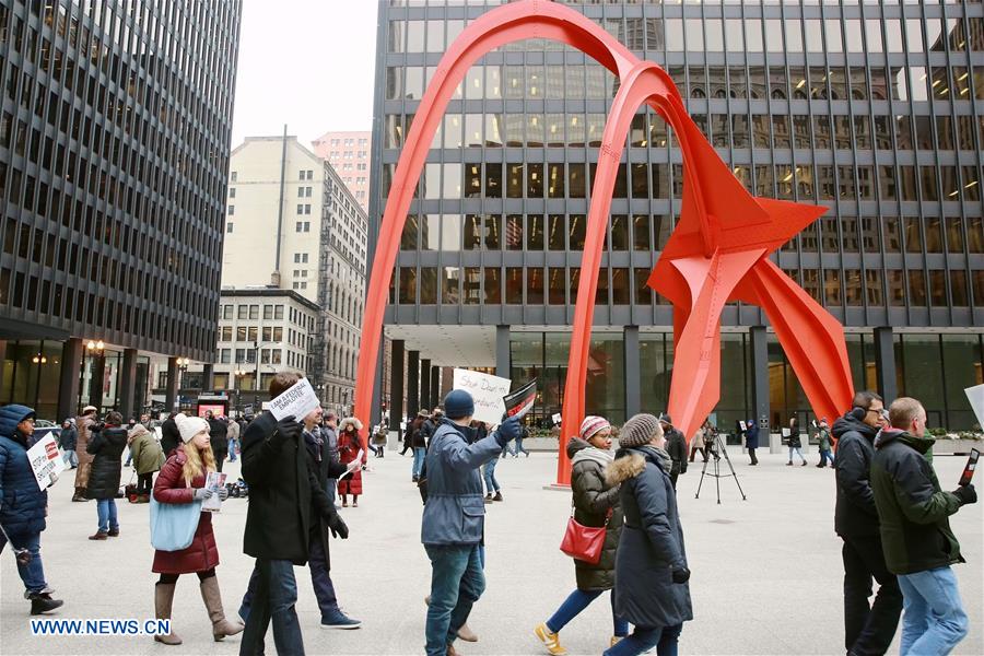 U.S.-CHICAGO-PARTIAL GOVERNMENT SHUTDOWN-PROTEST