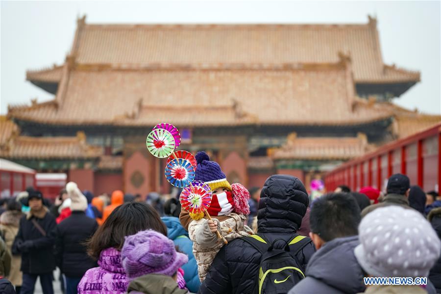 (InPalaceMuseum)CHINA-BEIJING-PALACE MUSEUM-SPRING FESTIVAL (CN)