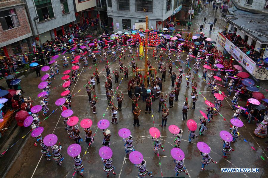 #CHINA-GUANGXI-MIAO ETHNIC GROUP-ACTIVITY (CN)