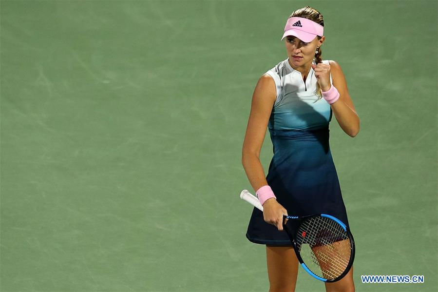 (SP)UAE-DUBAI-TENNIS-WTA-DUBAI CHAMPIONSHIPS